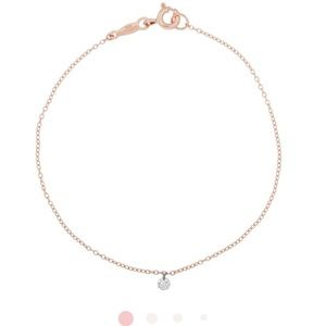 Catbird Diamond Pinprick Rose Gold Bracelet